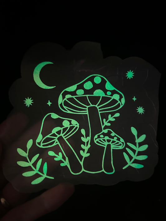 Mushroom Suncatcher